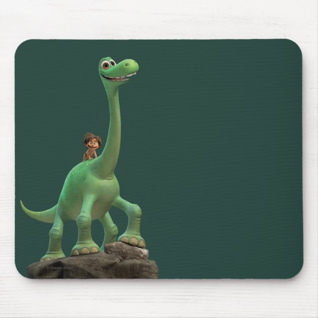 Tapis De Souris Spot Et Arlo Sur Rock (Devant)