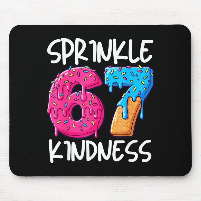 Tapis De Souris Sprinkle Kindness Family Matching Doughnut Ice-cre (Devant)