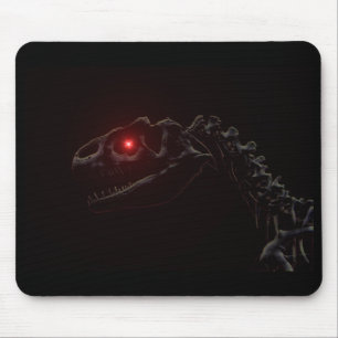 Tapis De Souris Squelette de Dinosaur Zombie