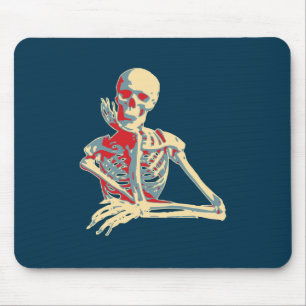 Tapis De Souris squelette rétro