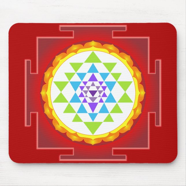 Tapis De Souris Sri Yantra (Devant)
