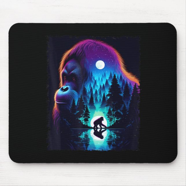 Tapis De Souris Srit Animal Orangutan Men Women Kids Christmas  (Devant)