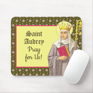 Tapis De Souris St. Audrey (Etheldreda) (P 003)