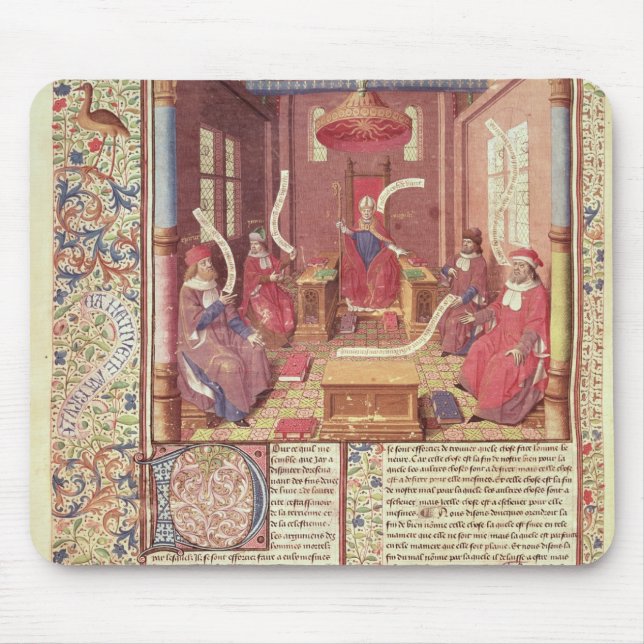 Tapis De Souris St Augustine, Epicurus, Zénon, Antiochus et (Devant)