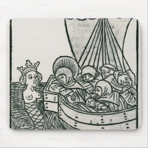 Tapis De Souris St Brendan et la sirène