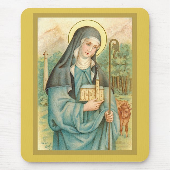 Tapis De Souris St. Brigid d'Irlande (M 014) (Devant)