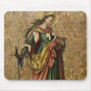 Tapis De Souris St Catherine de l'Alexandrie (huile sur le