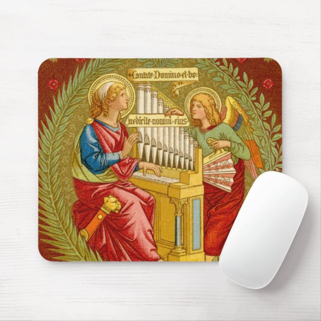 Tapis De Souris St. Cecilia de Rome (SNV 36) Horizontal (Avec souris)