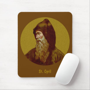 Tapis De Souris St. Cyril le moine (M 002) Vertical