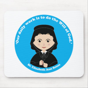 Tapis De Souris St Elizabeth Ann Seton