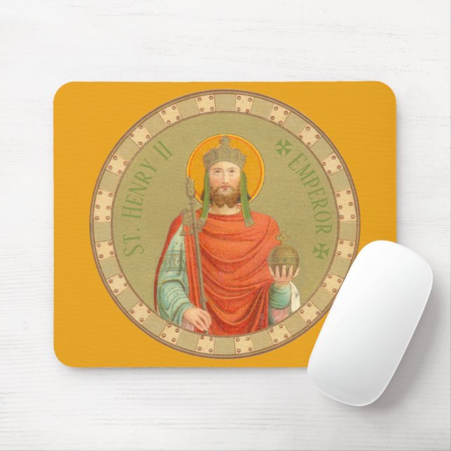 Tapis De Souris St. Henry II, Empereur (BBS 10; Style 1) (Avec souris)