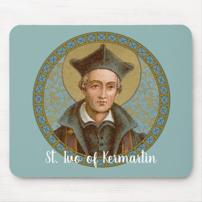 Tapis De Souris St. Ivo de Kermartin (BK 015) (Devant)