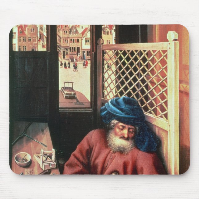 Tapis De Souris St Joseph a dépeint en tant que charpentier (Devant)