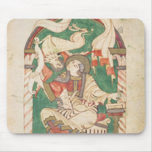 Tapis De Souris St Mark, d'un évangile d'abbaye de Corbie