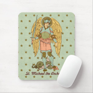 Tapis De Souris St. Michael l'Archange (RLS 12) (Style 2)