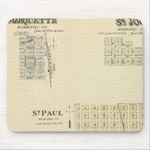 Tapis De Souris St. Paul, Marquette et St. Joe, Nebraska