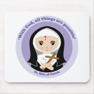 Tapis De Souris St Rita de Cascia