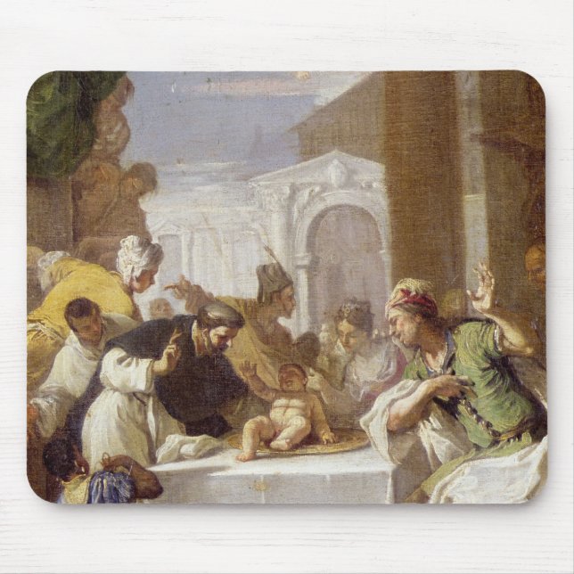 Tapis De Souris St Vincent Ferrer exécutant un miracle (Devant)