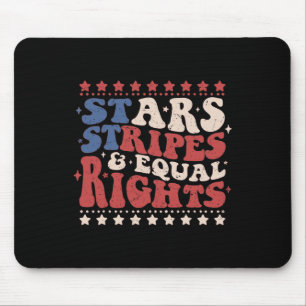 Tapis De Souris Star Stripes Et Égalité Des Droits Patriotique 4 J