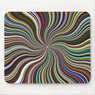 Tapis De Souris Starburst des vagues prismatiques