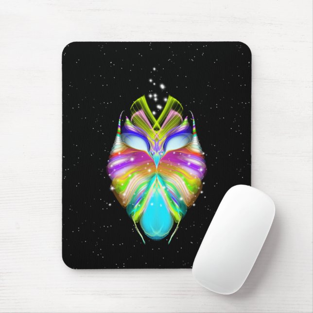 Tapis De Souris Starlight Oracle Owl (Avec souris)