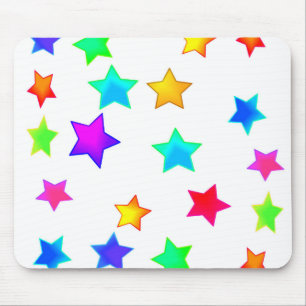 Tapis De Souris Stars colorés Mousepad