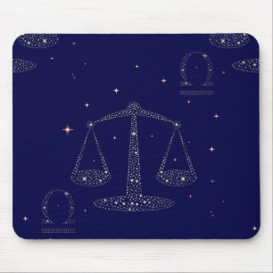 Tapis De Souris stars libra