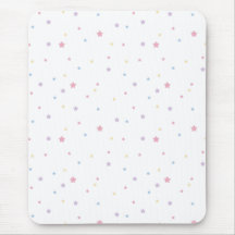 Stars Pastel Couleurs Pad Souris