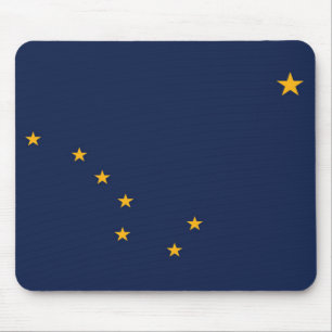 Tapis De Souris State Flag of Alaska, USA