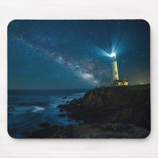 Tapis De Souris Station de lumière de point de pigeon, Ca (Devant)
