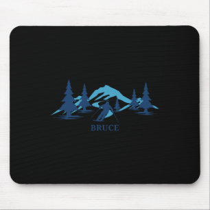 Tapis De Souris Station de ski de Bruce Skier