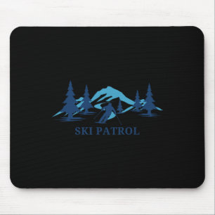 Tapis De Souris Station de ski de Correspondance Ski Station Ski d
