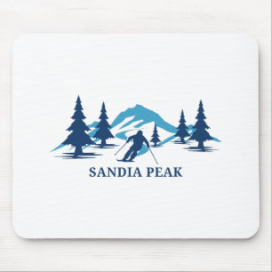 Tapis De Souris Station de ski de Sandia Peak Nouveau-Mexique Skie