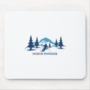 Tapis De Souris Station de ski North Powder Oregon Ski Station _1
