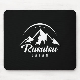 Tapis De Souris Station de ski Rusutsu Japon Ski Snowboard