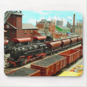 Tapis De Souris Station de train modèle Mousepad