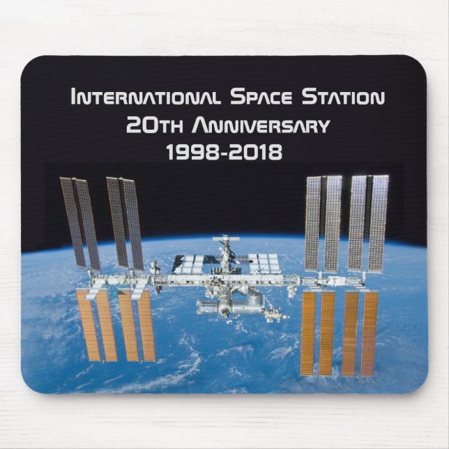 Tapis De Souris Station spatiale internationale ISS 20e anniversai (Devant)