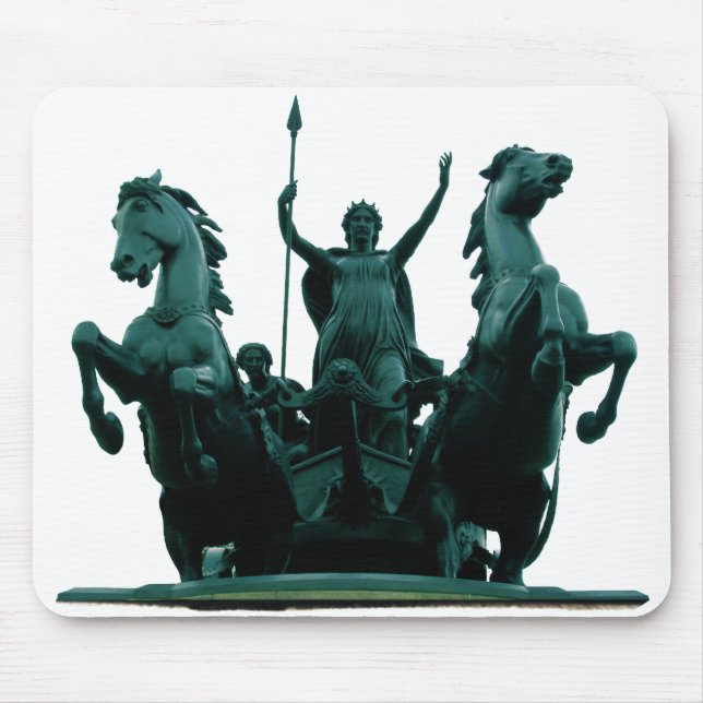 Tapis De Souris Statue de Boadicea - Pont Westminster - Londres Mo (Devant)