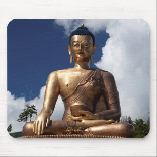 Tapis De Souris Statue de Bouddha assis