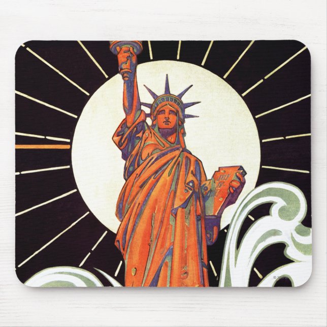 Tapis De Souris Statue de la liberté (Devant)
