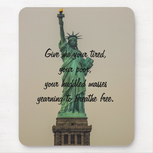 Tapis De Souris Statue de la liberté (Devant)