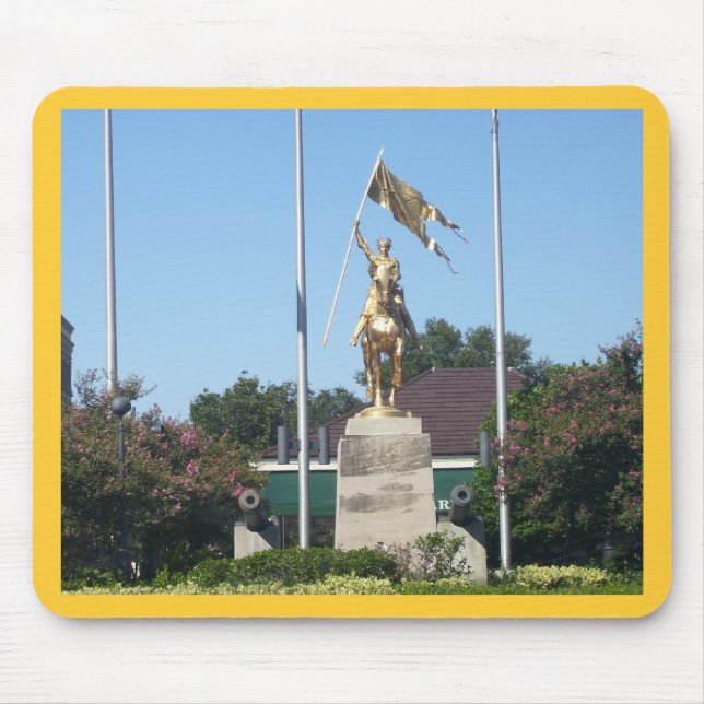 Tapis De Souris Statue de St Jeanne d'Arc (Devant)
