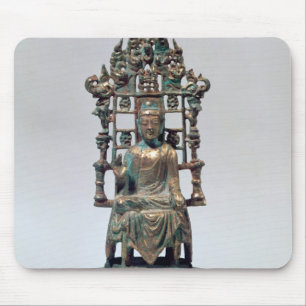 Tapis De Souris Statuette de Bouddha dans la méditation, Tang