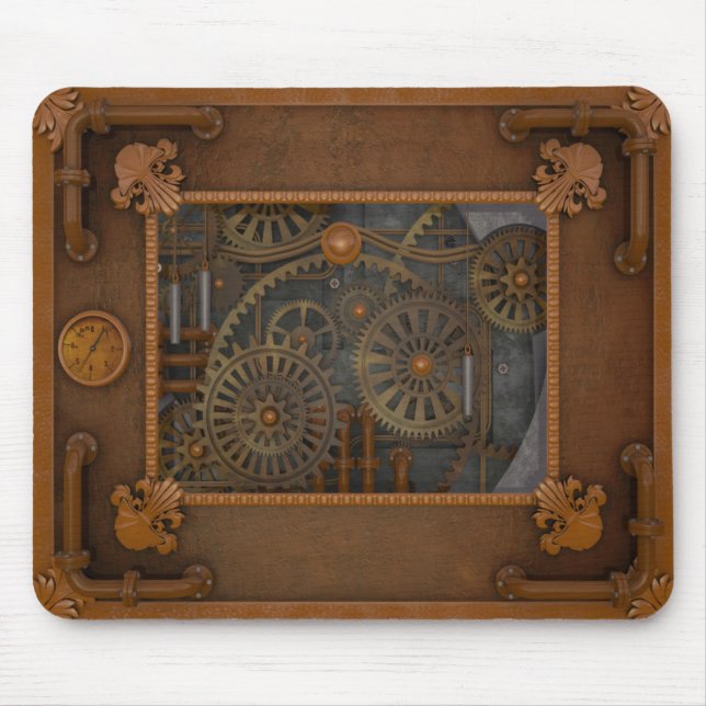 Tapis De Souris Steampunk (Devant)