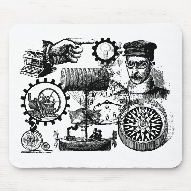 Tapis De Souris steampunk (Devant)