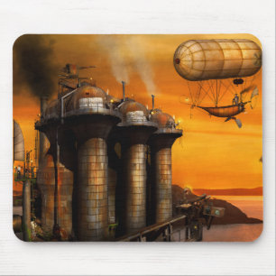 Tapis De Souris Steampunk - Dystopie - L'avant-poste