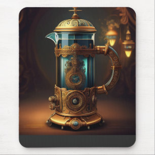 Tapis De Souris Steampunk Style French Press