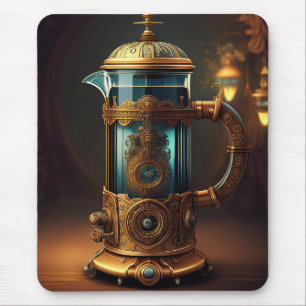 Tapis De Souris Steampunk Style French Press