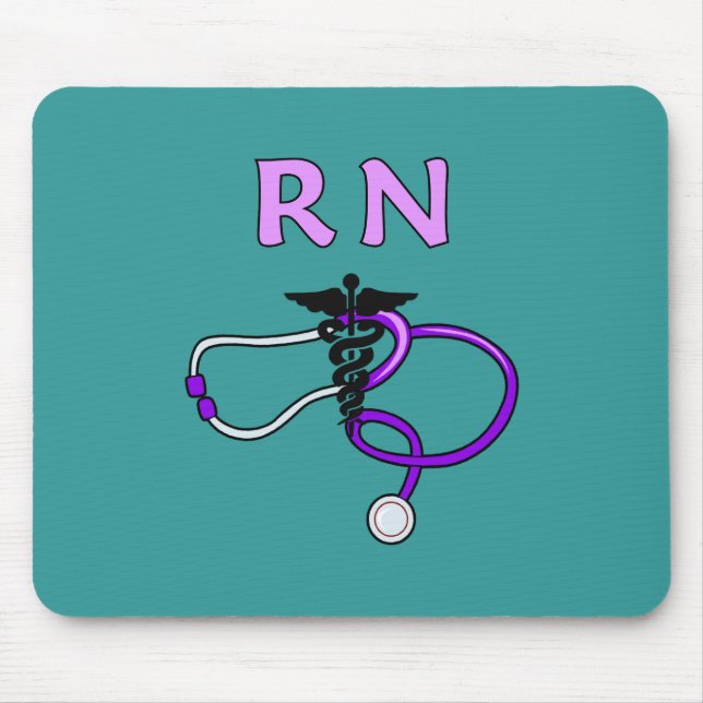 Tapis De Souris Stéthoscope de RN (Devant)