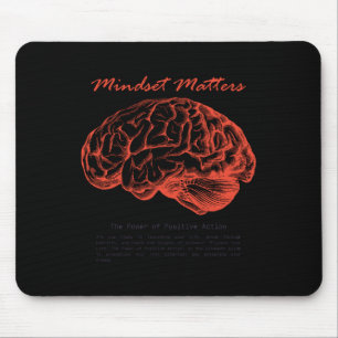 Tapis De Souris Sticker de conception Creative S Mindset